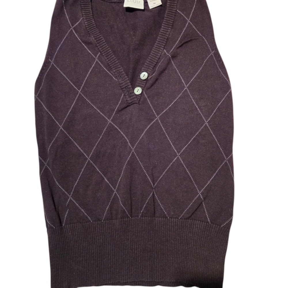 AUR Black V-Neck Sweater